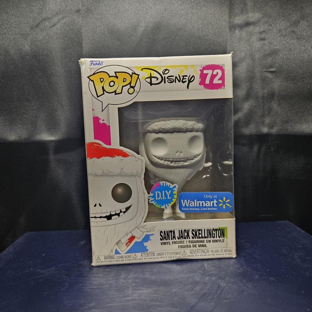 Nightmare Before Christmas DIY Santa Jack Skellington Funko POP
